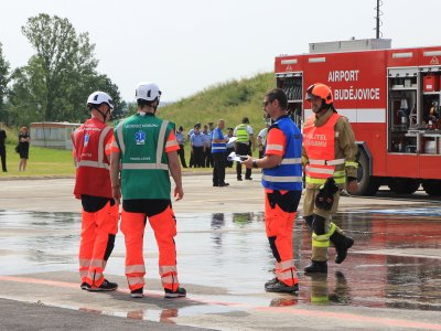 TC - Letecká nehoda na přistávací ploše Letiště České Budějovice